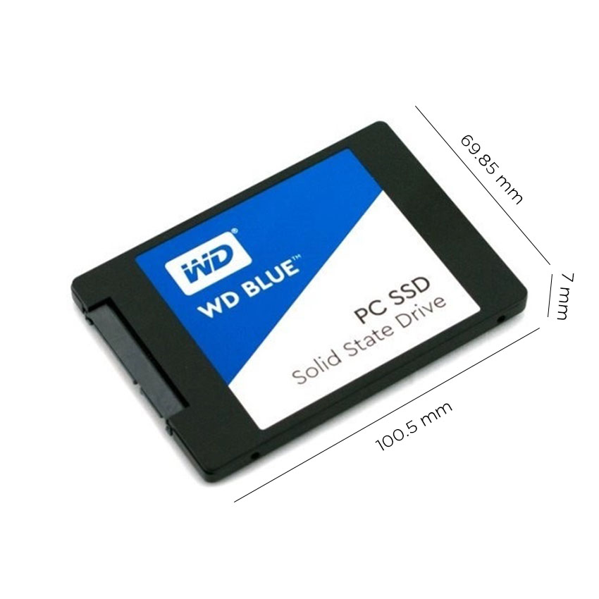 Ổ cứng WD Blue SA510 SATA SSD 500GB 2.5" SATA III WDS500G3B0A