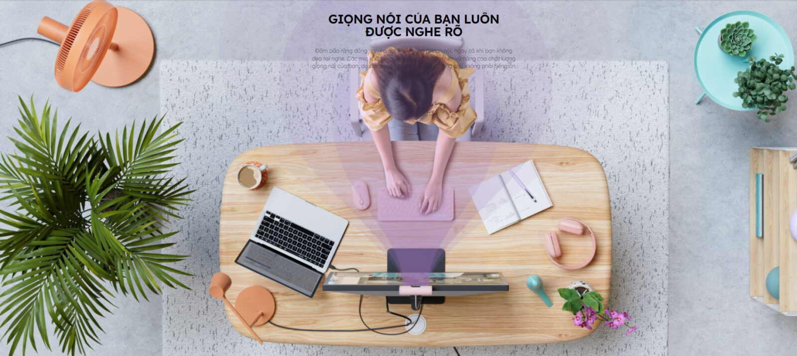 Webcam Logitech Full HD Brio 500 - ảnh 3