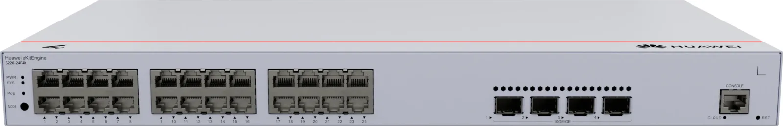 Switch PoE quản lý Layer 2 Huawei S220-24P4X
