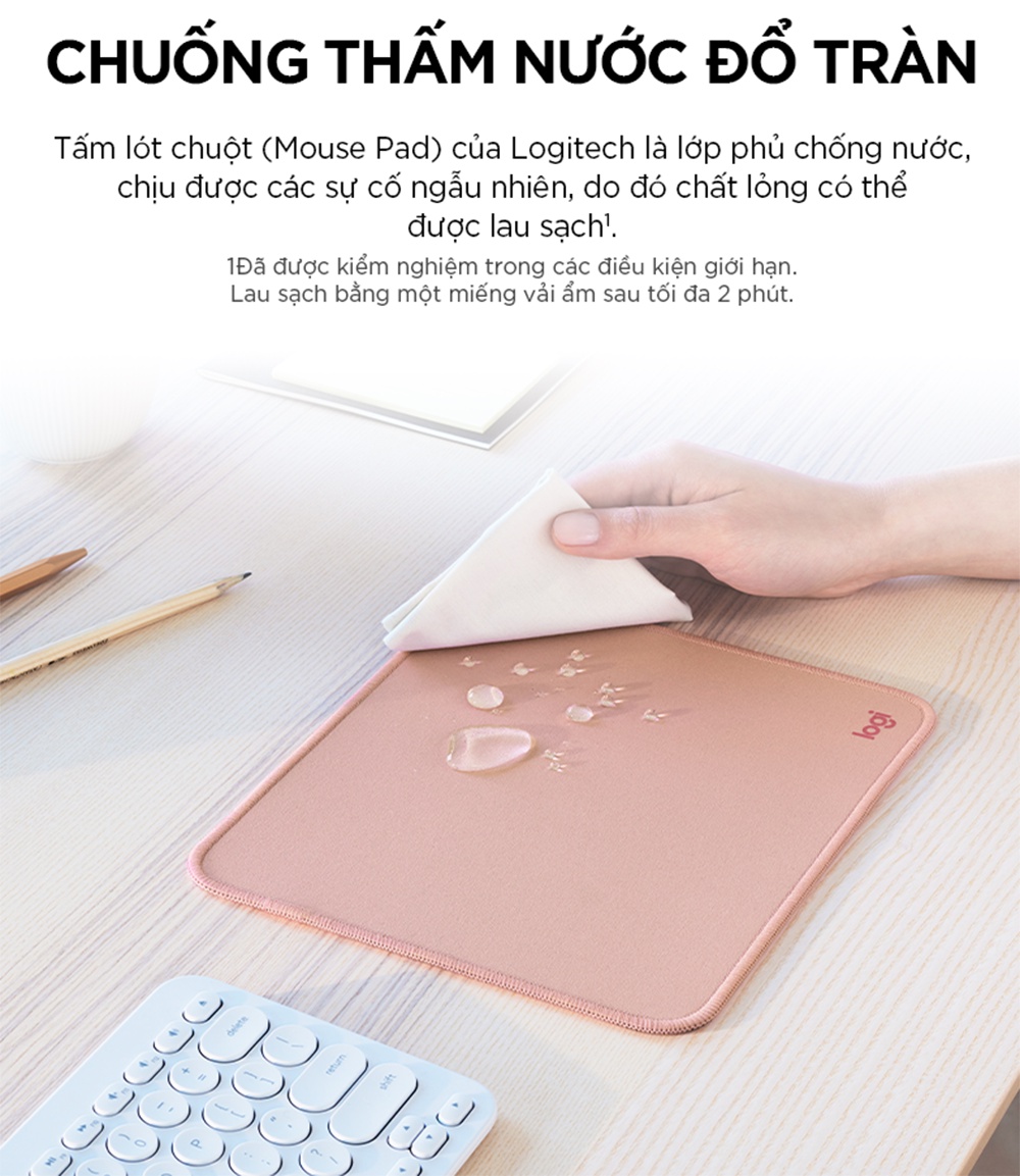 Lót chuột Logitech Mouse Pad Studio Series - ảnh 5