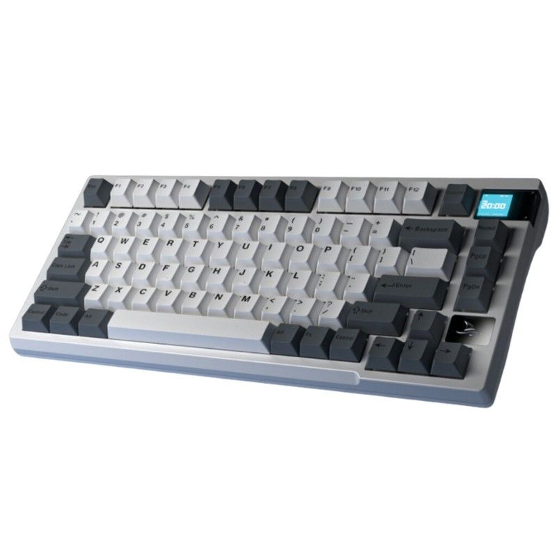 Bàn phím cơ Darmoshark K8 Tri-mode RGB White
