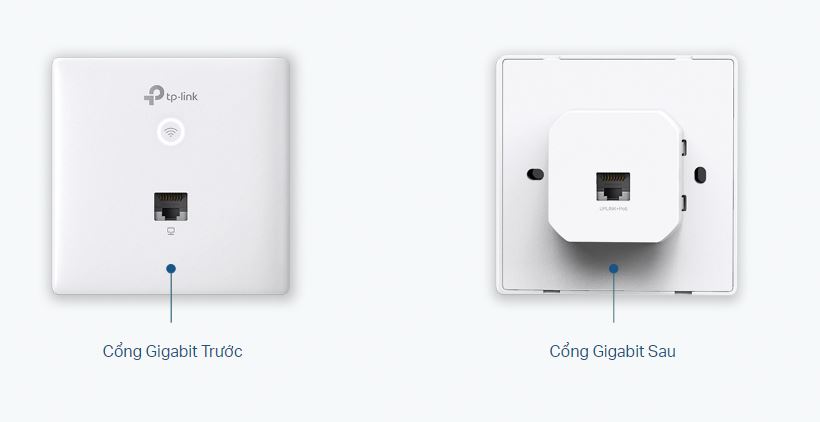 Access Point Treo Tường Wifi AC1200 TP-Link EAP230-Wall