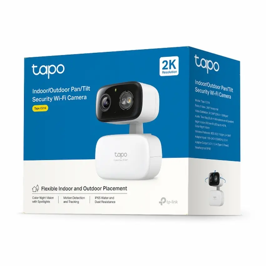 Camera AI Wifi PT 3MP TP-LINK Tapo C216 - chính hãng giá tốt tại TP HCM