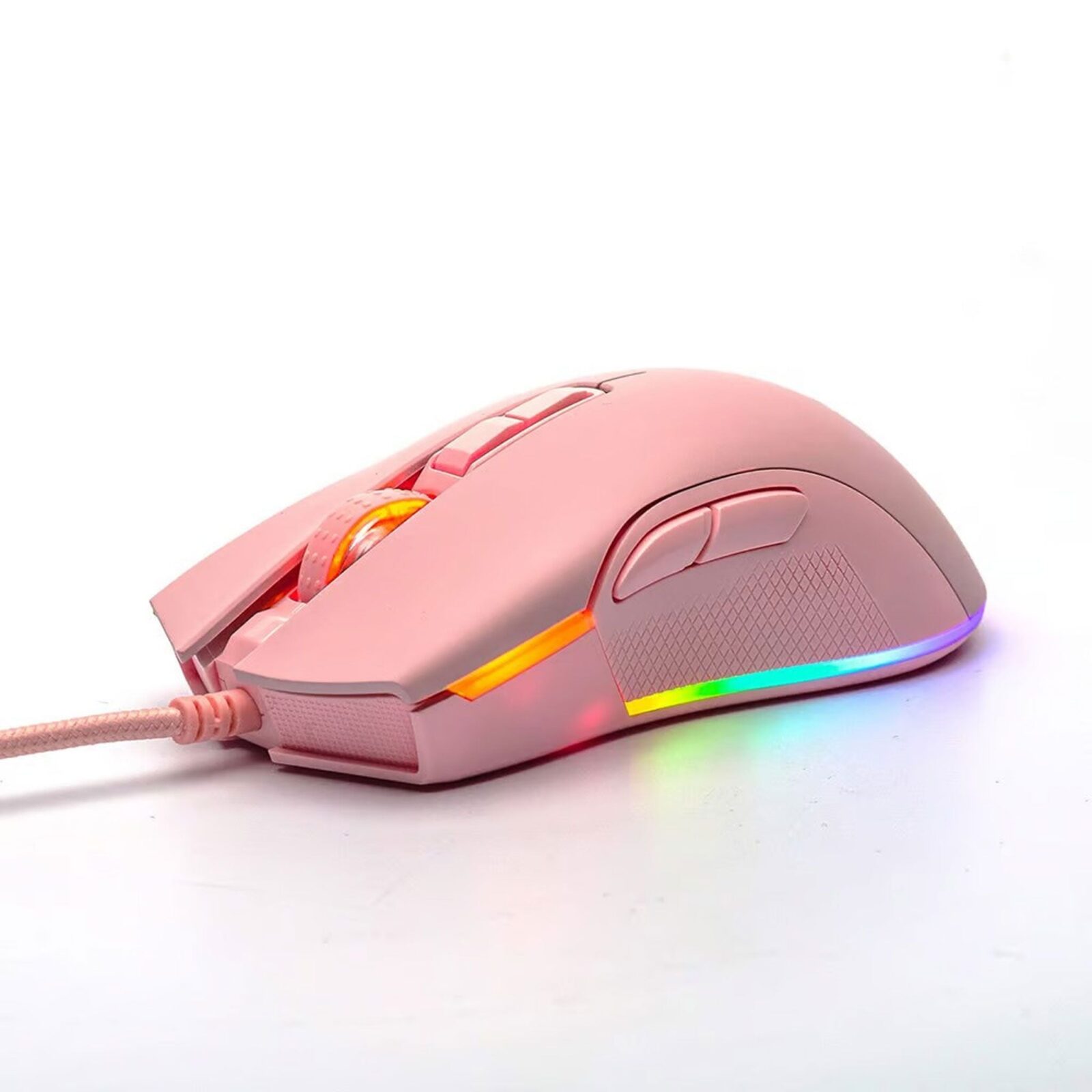 Chuột Gaming Có Dây Motospeed V70 Hồng