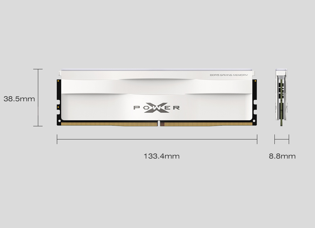 Ram Tản Nhiệt (LED) DDR5-5200, C38, RGB-UDIMM, 16GBx1 SP016GXLWU520FSH 