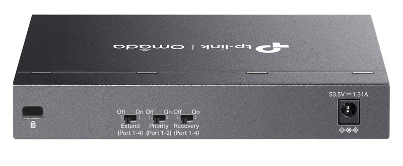 Switch Omada 6 Port với 4 Port PoE+ TP-Link DS106P