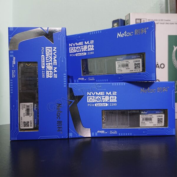 Ổ cứng SSD Netac PCIe 3 x4 M.2 2280 NVMe 512GB NT01N930E-512G-E4X