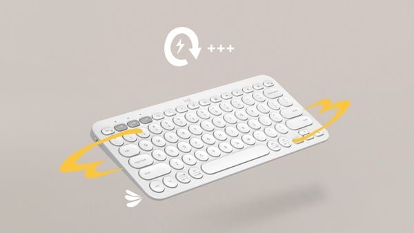 Bàn Phím Không Dây Logitech Pebble Keys 2 K380S - ảnh 8
