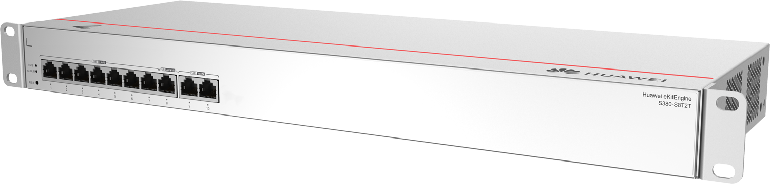 Huawei eKitEngine S380-S8T2T gateway (up to 300 users), 10x GE