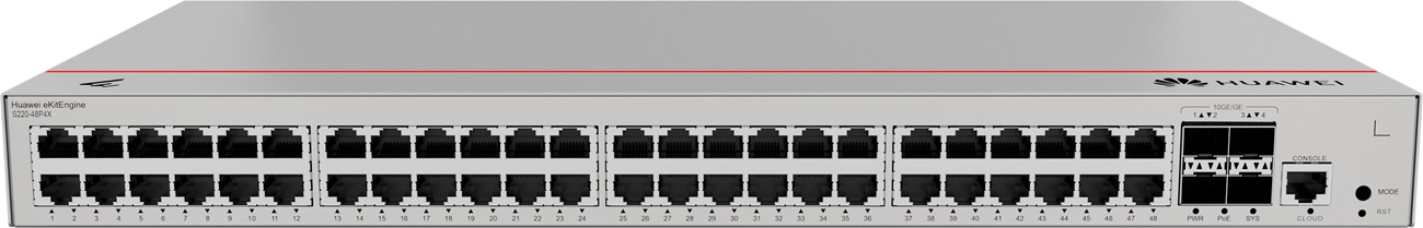 Switch PoE quản lý Layer 2 Huawei S220-48P4S - Trường Thịnh Telecom