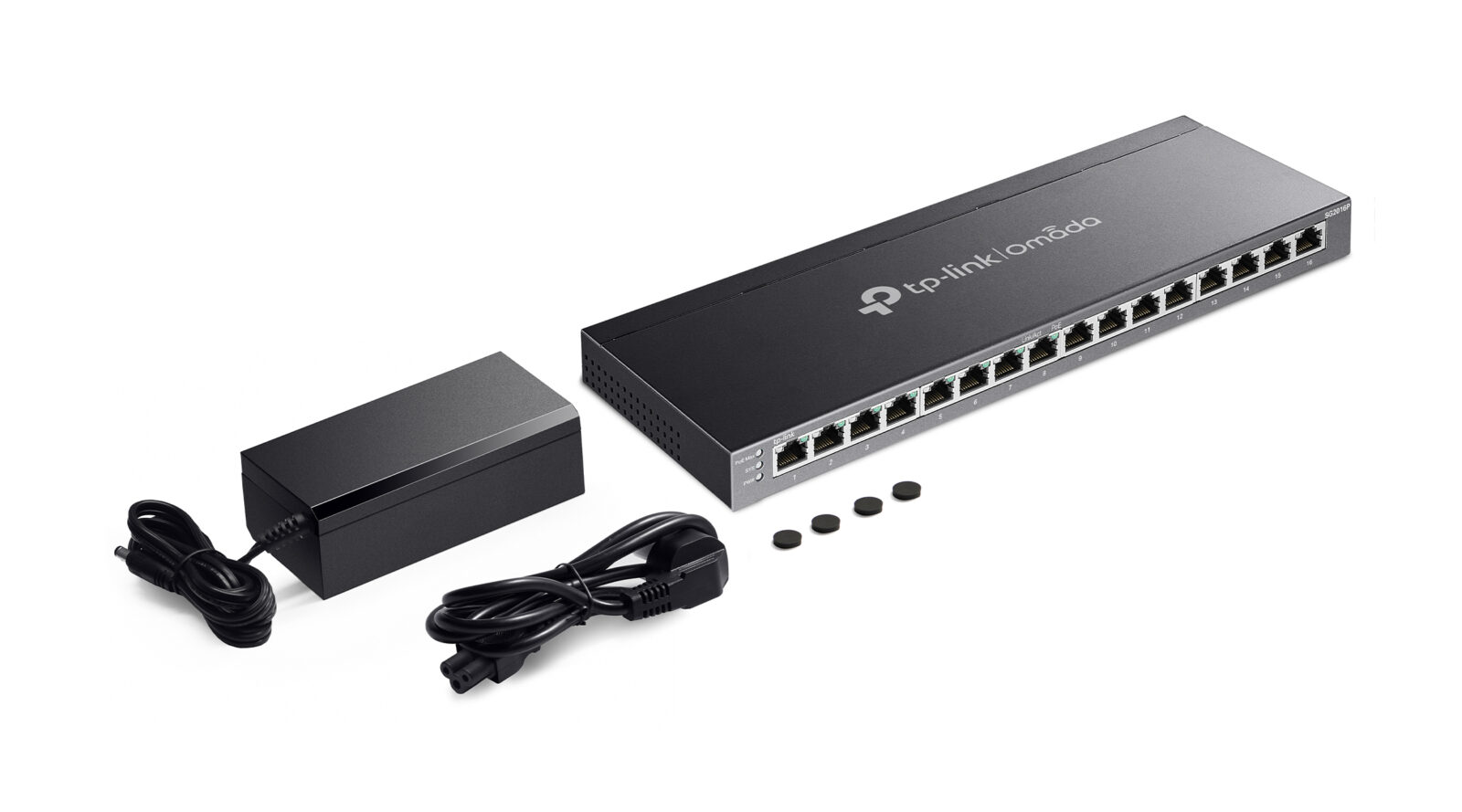 Switch 16 cổng Gigabit với 8 cổng PoE+ TP-Link TL-SG2016P