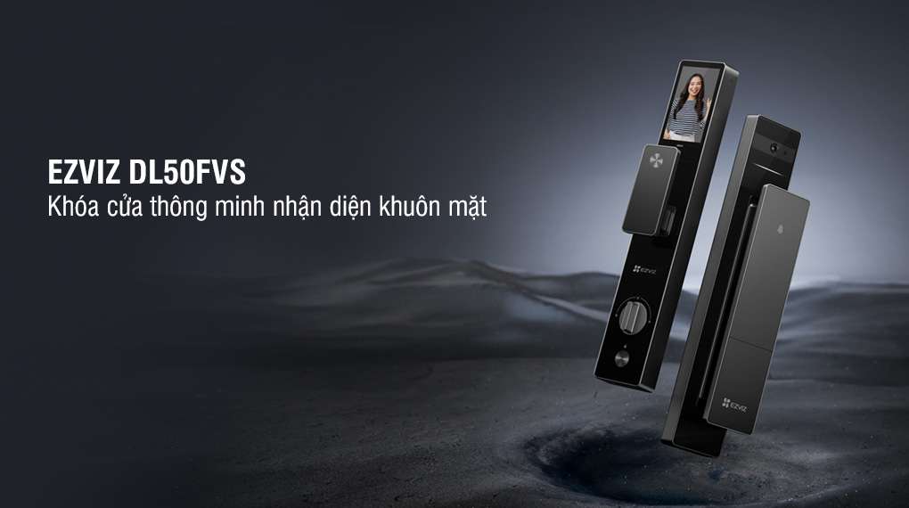 Khóa cửa khuôn mặt thông minh EZVIZ DL50FVS