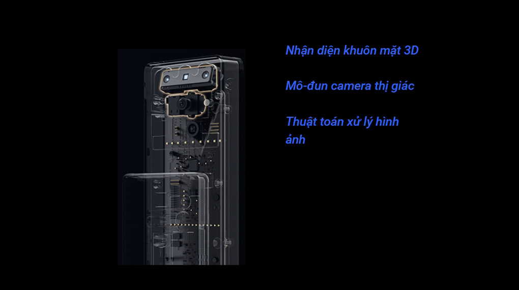 Khóa cửa khuôn mặt thông minh EZVIZ DL50FVS