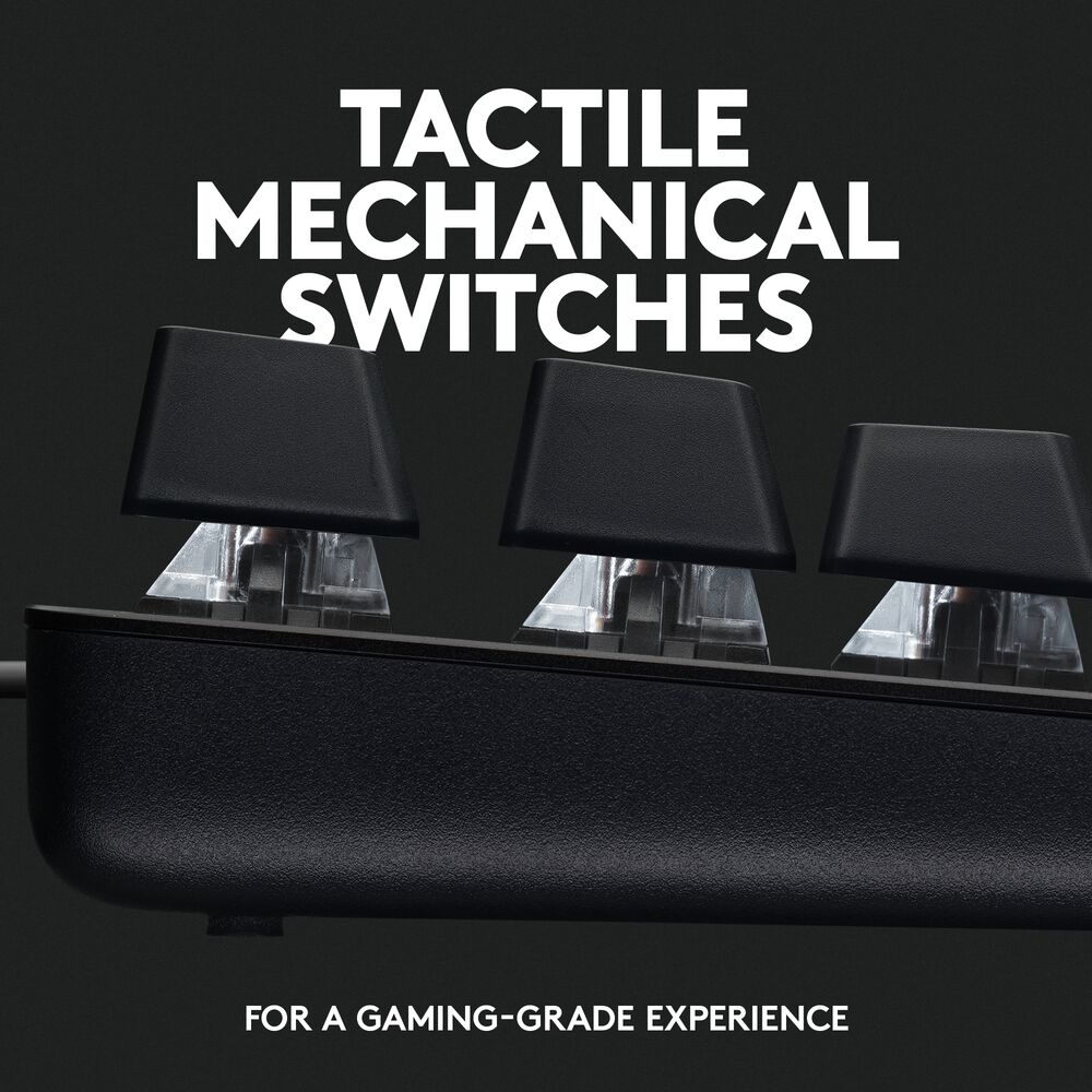 KEYBOARD Logitech G413 TKL SE MECHANICAL GAMING – đen (BLACK) - ảnh 3