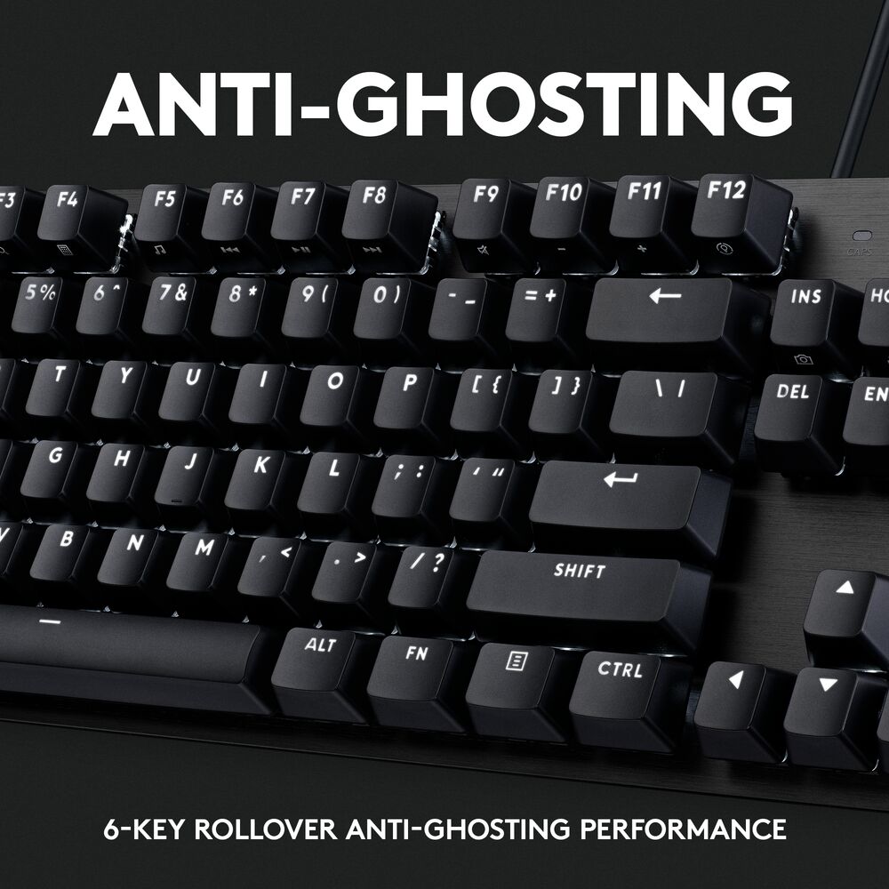 KEYBOARD Logitech G413 TKL SE MECHANICAL GAMING – đen (BLACK) - ảnh 6