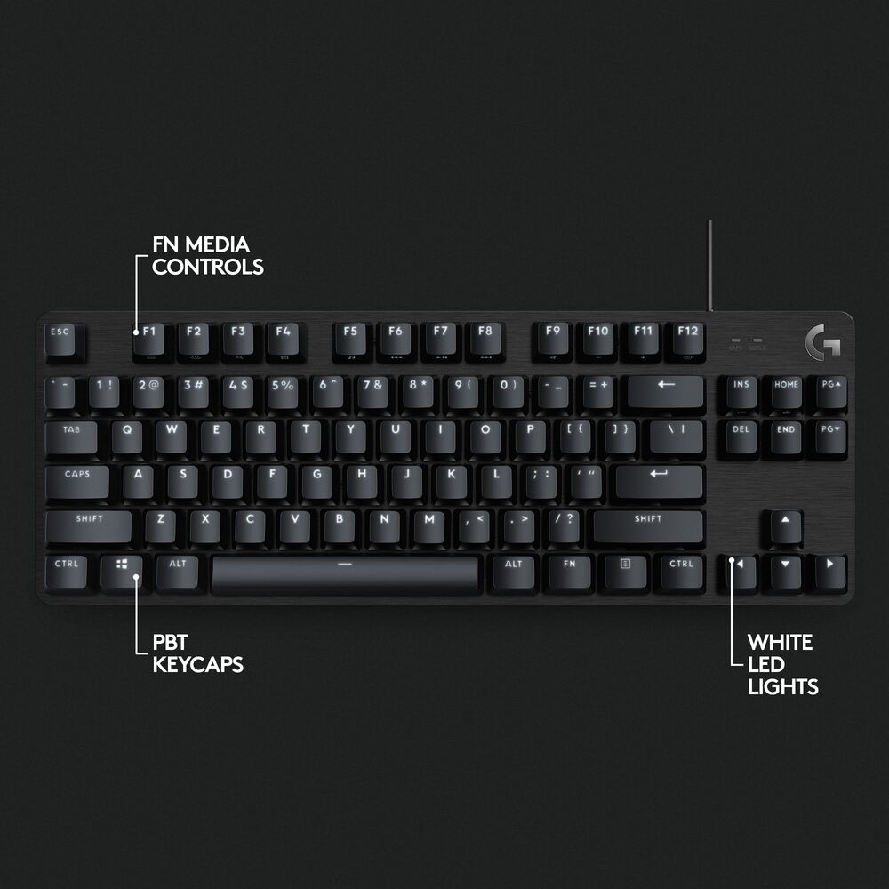 KEYBOARD Logitech G413 TKL SE MECHANICAL GAMING – đen (BLACK) - ảnh 5