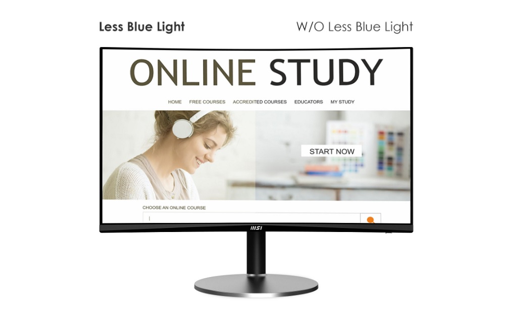 songphuong.vn Màn hình LCD MSI PRO MP272C (FHD VA 75HZ Cong)