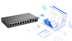 Thiết Bị Mạng Switch PoE Ruijie RG-ES210GS-P