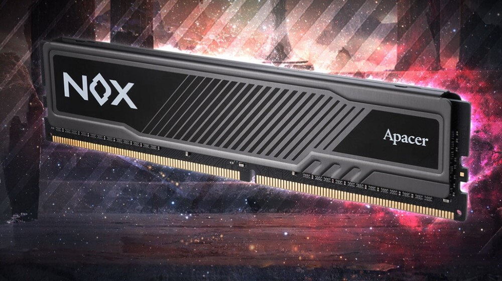 Ram Apacer NOX 8GB DDR4 3200MHz AH4U08G32C28YMBAA-1