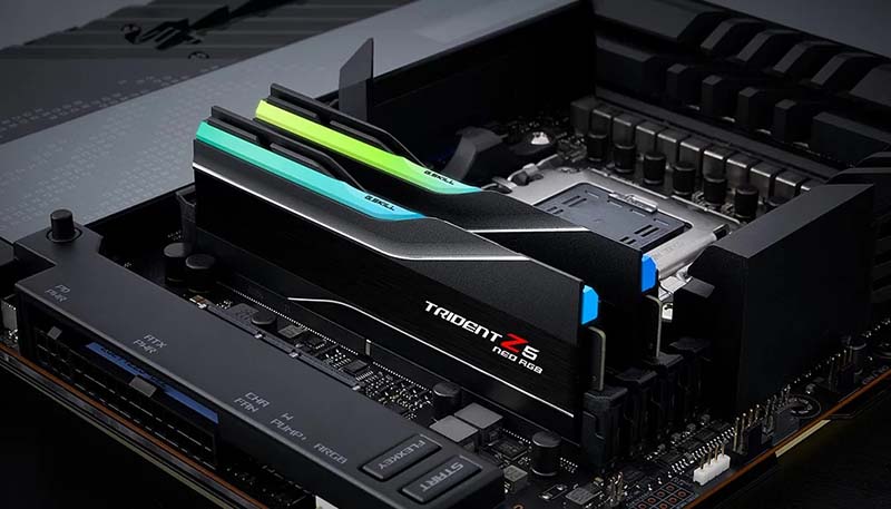 Ram Desktop G.Skill Trident Z5 Neo RGB 64GB F5-6000J3636F32GX2-TZ5NR