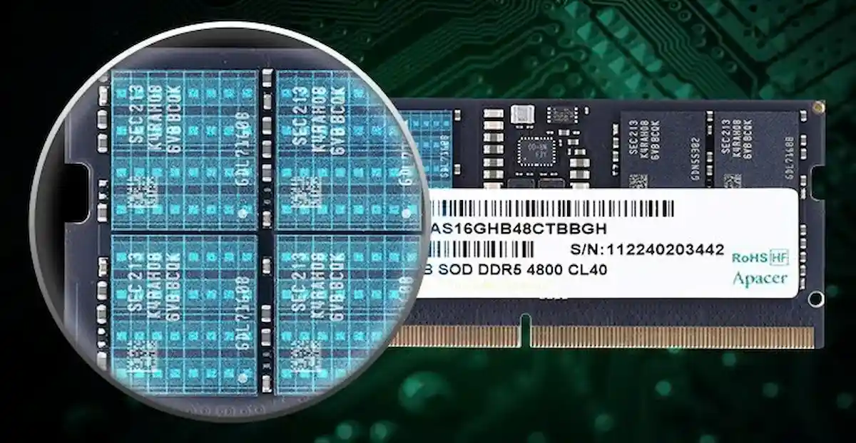 Ram Laptop Apacer 32GB DDR5 5200MHz FS.32G2B.PVH