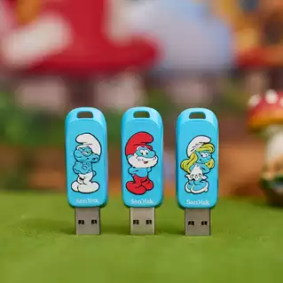 USB SanDisk Fornite & Smurf Type-A 64GB SDCZIS-064G-G46