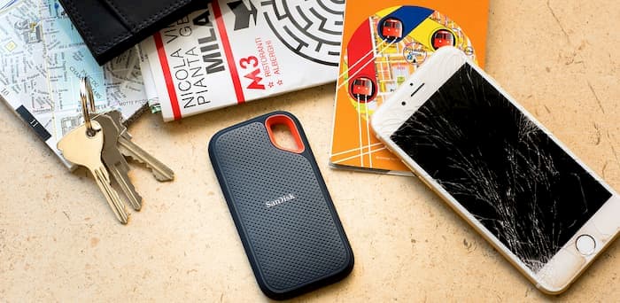 Ổ SSD Sandisk gắn ngoài 2TB USB 3.2 SDSSDE61-2T00-G25M