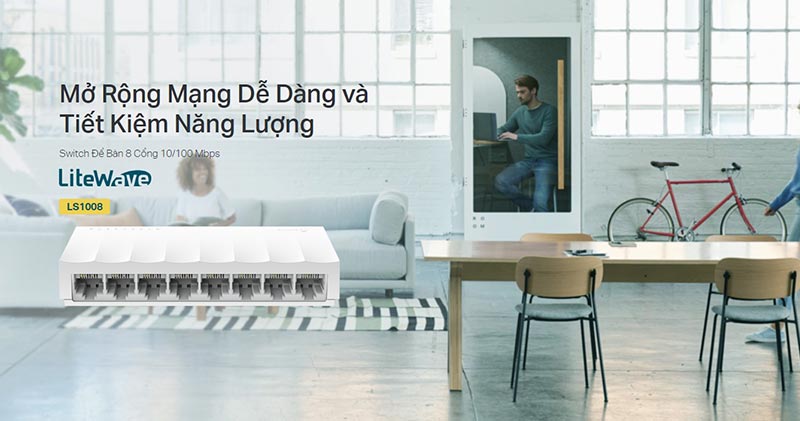 Switch TP-Link 8 Port 10/100M TL-LS1008