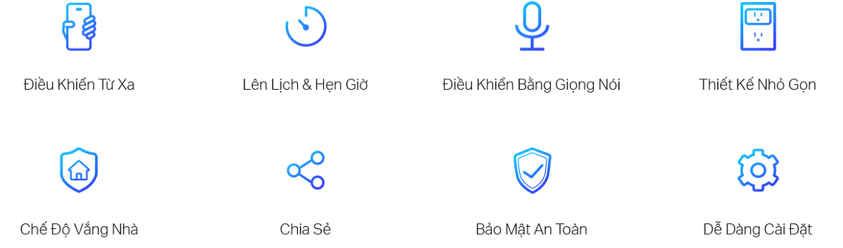 Tính năng nổi bật của Ổ Cắm Wi-Fi Thông Minh Mini Tapo P105(1-pack)