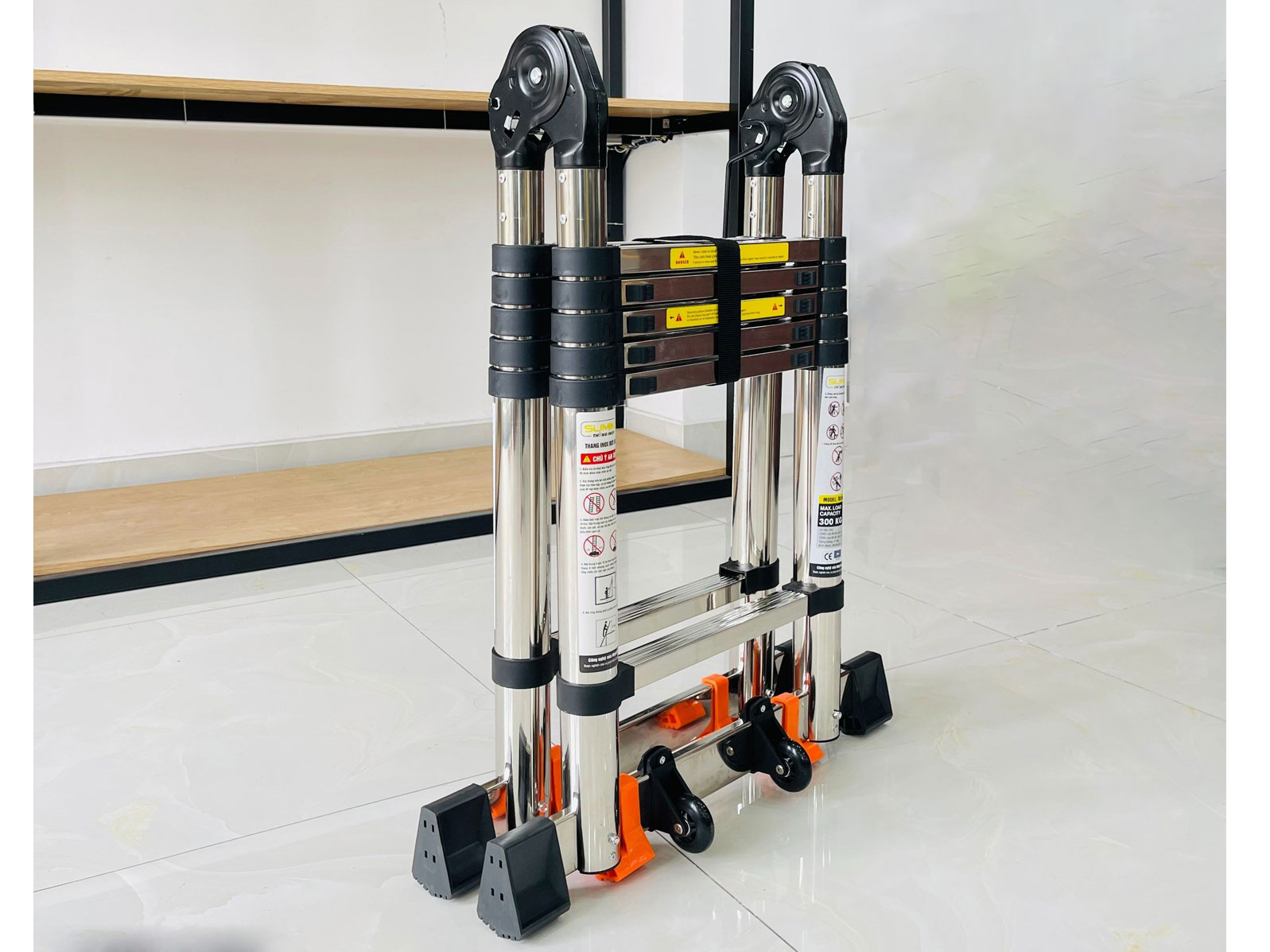 Thang inox rút đôi Sumika TA190 - chính hãng giá tốt