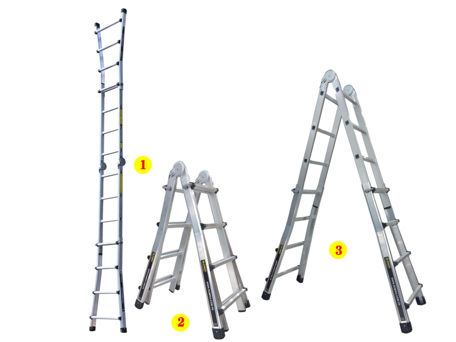 Thang nhôm gấp đa năng Sumika SKM404 - chính hãng giá tốt tại TP HCM