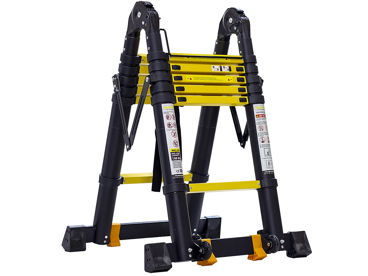 Thang nhôm rút chữ A Sumika SKS 380D - chính hãng giá tốt