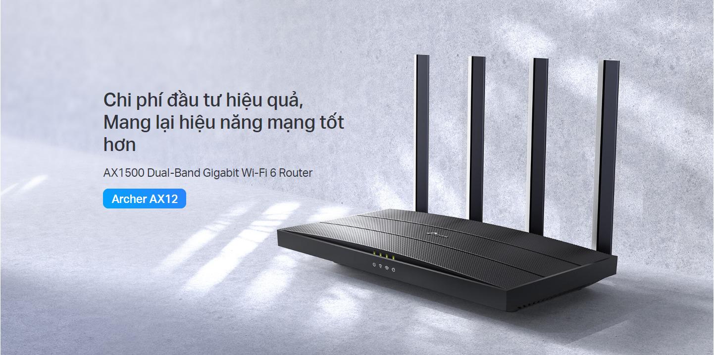 Bộ phát wifi 6 TP-Link Archer AX12