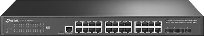 Switch JetStream 24 Port Gigabit L2+ TP-Link TL-SG3428X-UPS
