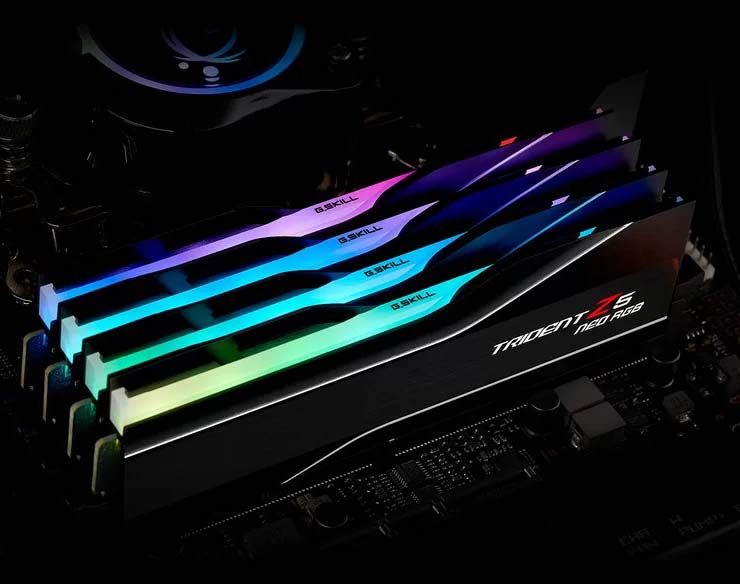 Ram PC G.SKILL Trident Z5 Neo RGB 32GB F5-6000J3636F16GX2-TZ5NR