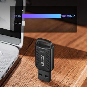 USB Lexar 64GB - Màu đen LJDV400064G-BNBNG