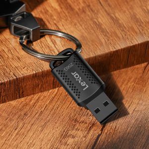 USB Lexar 64GB - Màu đen LJDV400064G-BNBNG